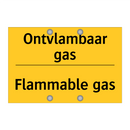Ontvlambaar gas - Flammable gas