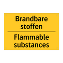 Brandbare stoffen - Flammable substances