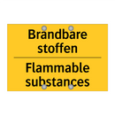 Brandbare stoffen - Flammable substances