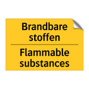 Brandbare stoffen - Flammable substances