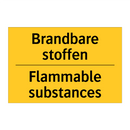 Brandbare stoffen - Flammable substances