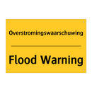 Overstromingswaarschuwing - Flood Warning
