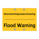 Overstromingswaarschuwing - Flood Warning