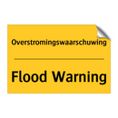 Overstromingswaarschuwing - Flood Warning