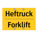 Heftruck - Forklift