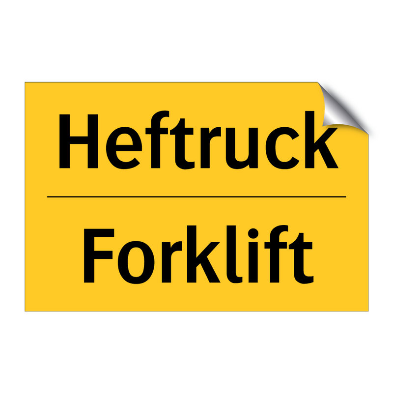 Heftruck - Forklift