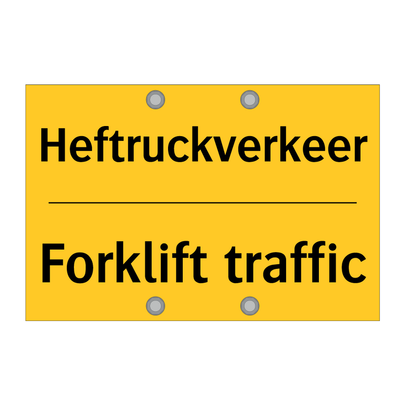 Heftruckverkeer - Forklift traffic