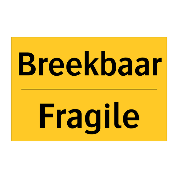 Breekbaar - Fragile
