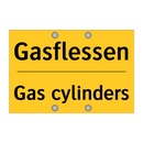 Gasflessen - Gas cylinders