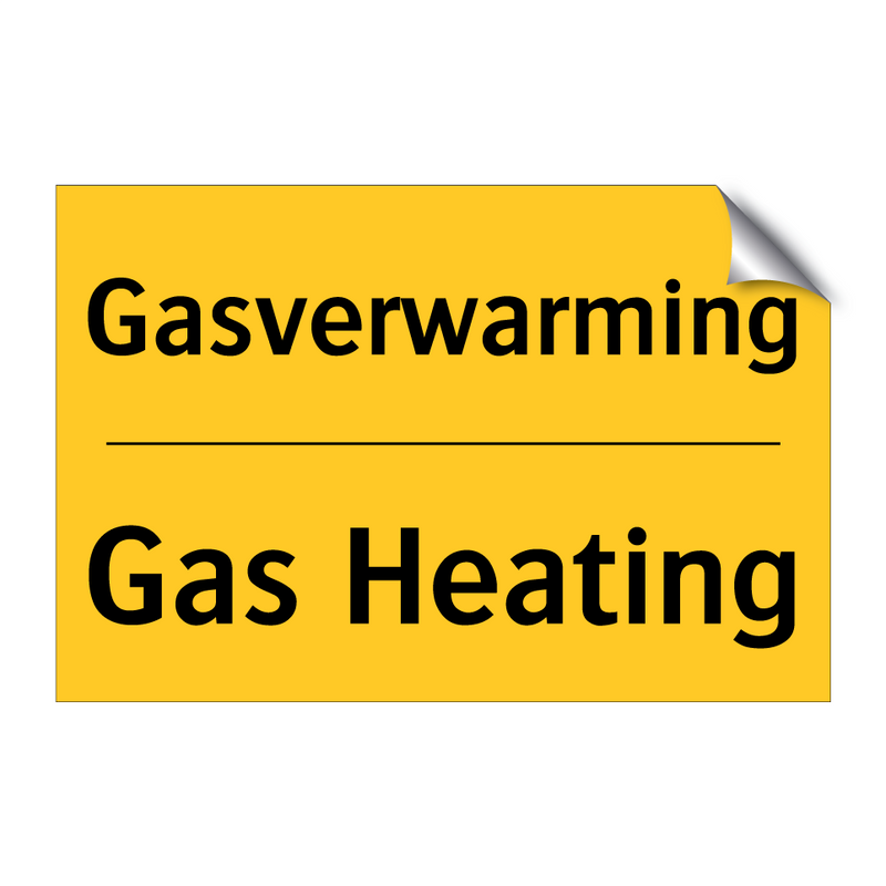 Gasverwarming - Gas Heating