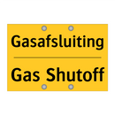 Gasafsluiting - Gas Shutoff