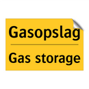 Gasopslag - Gas storage