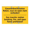 Gasoverdrachtstation Roken, vuur /.../ - Gas transfer station Smoking, /.../