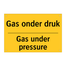 Gas onder druk - Gas under pressure