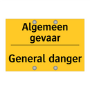 Algemeen gevaar - General danger