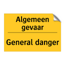 Algemeen gevaar - General danger