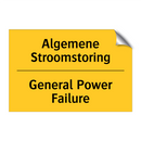 Algemene Stroomstoring - General Power Failure