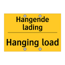 Hangende lading - Hanging load