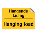 Hangende lading - Hanging load