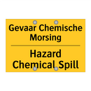 Gevaar Chemische Morsing - Hazard Chemical Spill
