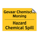 Gevaar Chemische Morsing - Hazard Chemical Spill