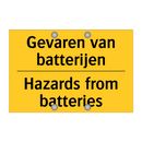 Gevaren van batterijen - Hazards from batteries