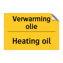Verwarming olie - Heating oil
