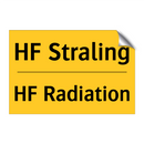 HF Straling - HF Radiation