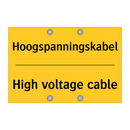 Hoogspanningskabel - High voltage cable