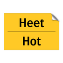 Heet - Hot