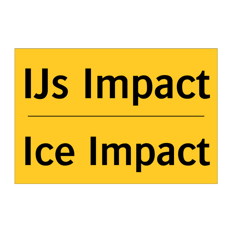 IJs Impact - Ice Impact