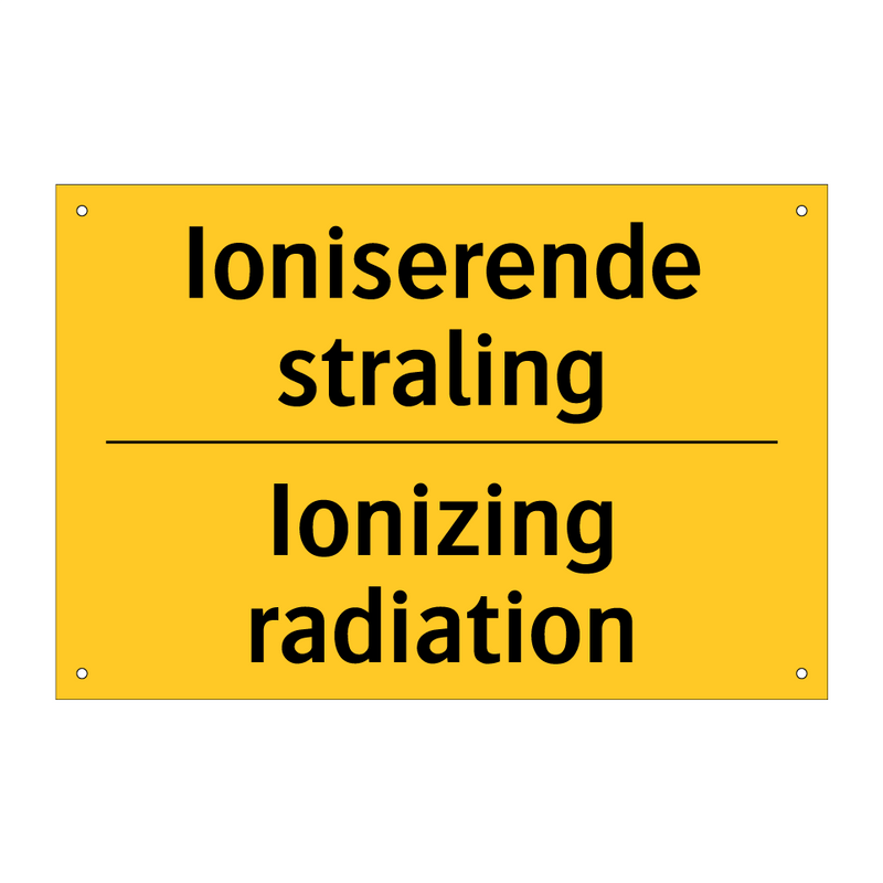 Ioniserende straling - Ionizing radiation