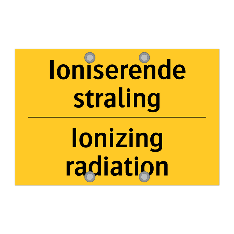 Ioniserende straling - Ionizing radiation