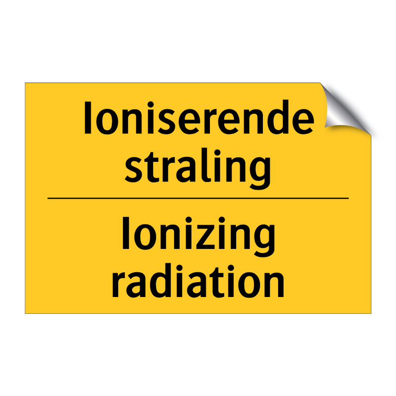 Ioniserende straling - Ionizing radiation