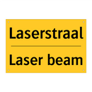 Laserstraal - Laser beam