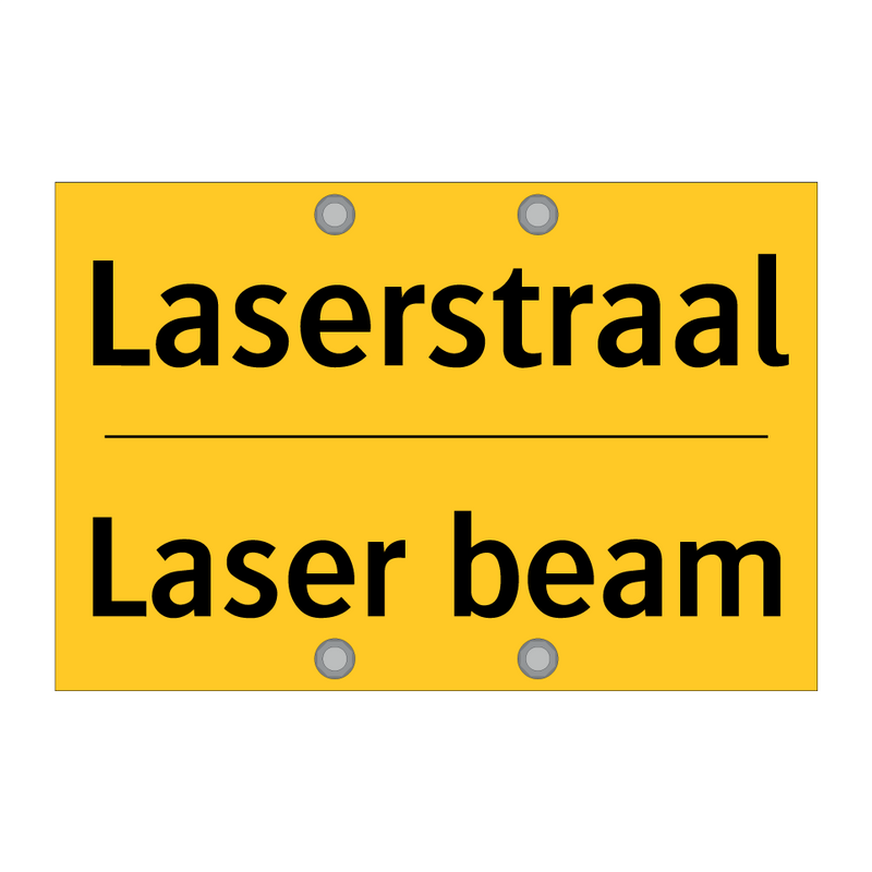 Laserstraal - Laser beam