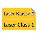 Laser Klasse 1 - Laser Class 1