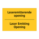 Laseremitterende opening - Laser Emitting Opening