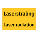 Laserstraling - Laser radiation