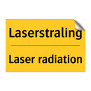 Laserstraling - Laser radiation