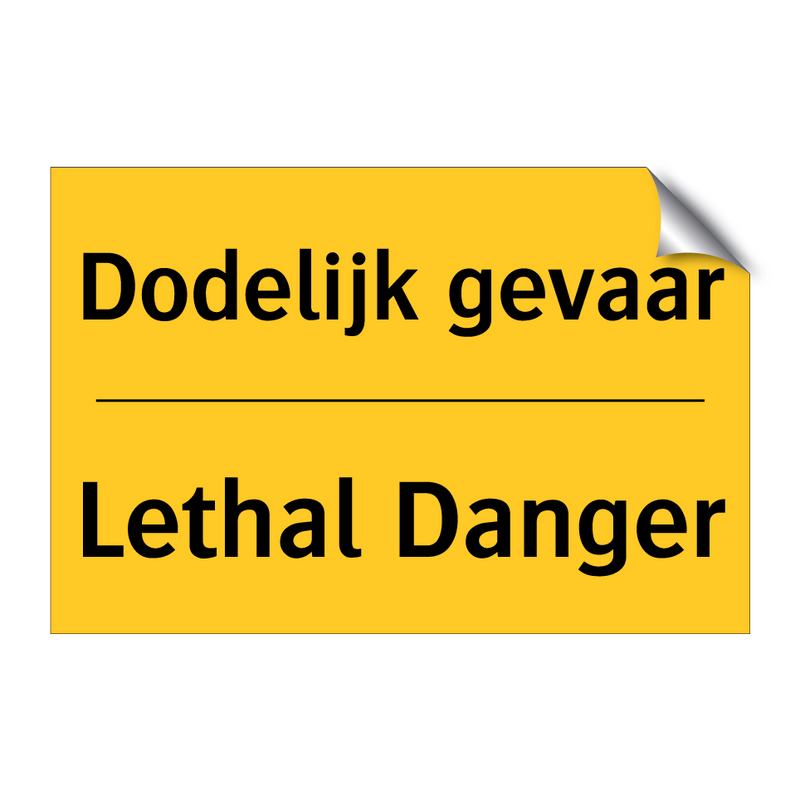 Dodelijk gevaar - Lethal Danger