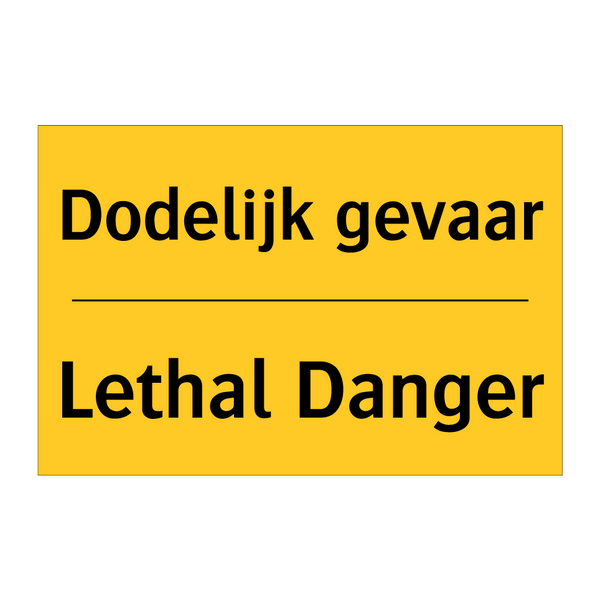 Dodelijk gevaar - Lethal Danger