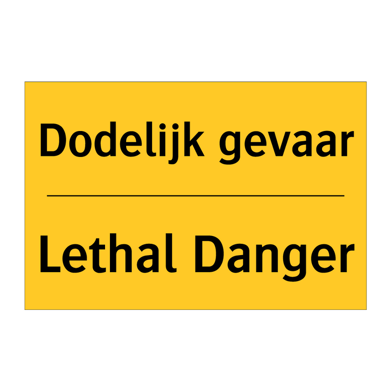 Dodelijk gevaar - Lethal Danger