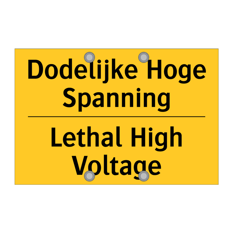 Dodelijke Hoge Spanning - Lethal High Voltage