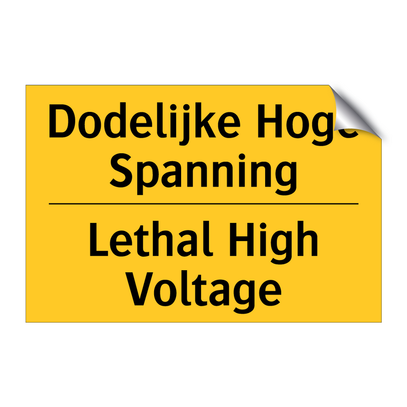 Dodelijke Hoge Spanning - Lethal High Voltage