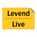 Levend - Live