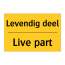 Levendig deel - Live part