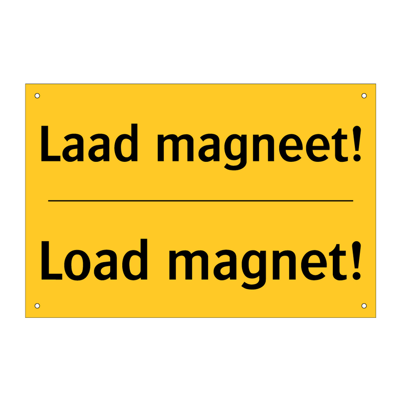 Laad magneet! - Load magnet!
