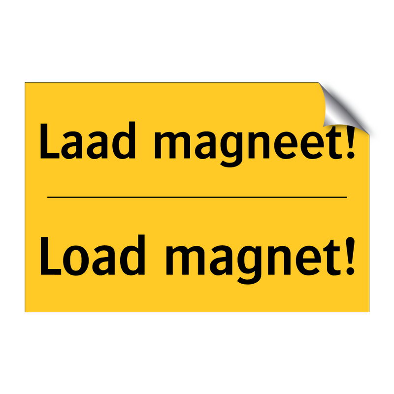Laad magneet! - Load magnet!