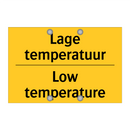 Lage temperatuur - Low temperature